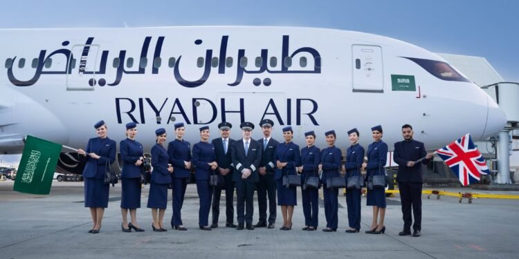 “طيران الرياض” ينطلق نحو العالمية برحلته الافتتاحية إلى لندن