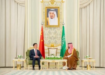 ولي العهد يجتمع بنائب الرئيس الصيني لتعزيز الشراكة الاستراتيجي