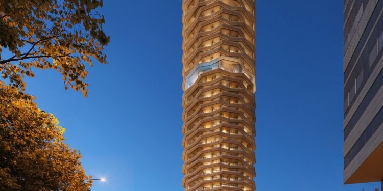 “برج رواجح»: تحفه معمارية بارتفاع 220 متراً على الطراز”السلماني