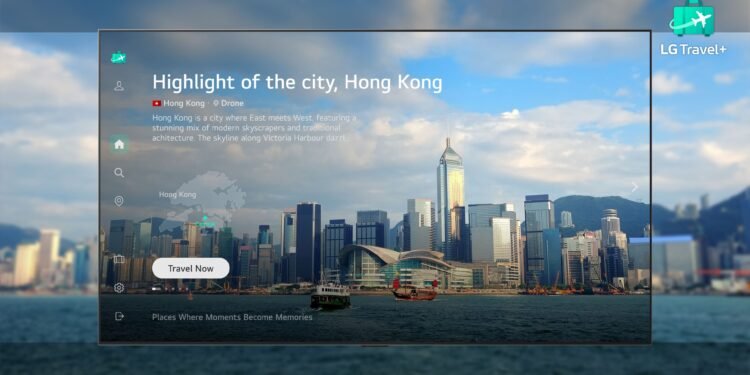 خدمة LG Travel+ باتت متاحة على أجهزة LG Smart TV: محتوى حصري لعشاق السفر