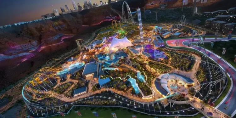 القدية تستعد لافتتاح متنزه “سيكس فلاغز” نهاية 2025 كأول أصولها الترفيهية الكبرى