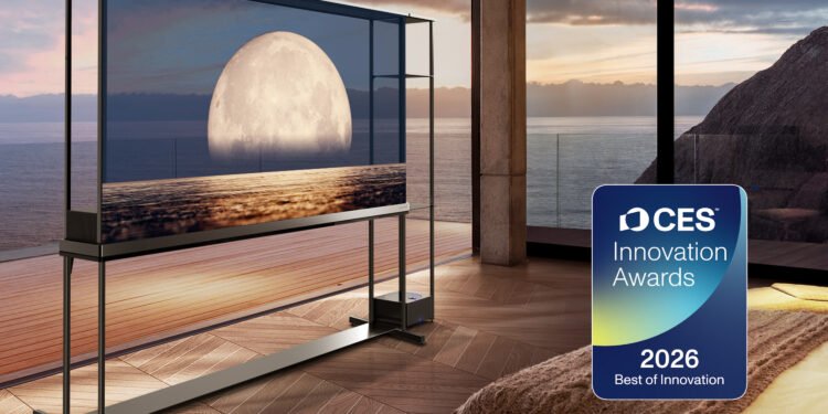 إل جي تحصد العديد من جوائز الابتكار في معرض الإلكترونيات الاستهلاكية 2026.