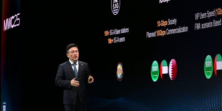 هواوي تستعرض دور الجيل الخامس المتقدم والذكاء الاصطناعي في تسريع التحول الرقمي بالمنطقة