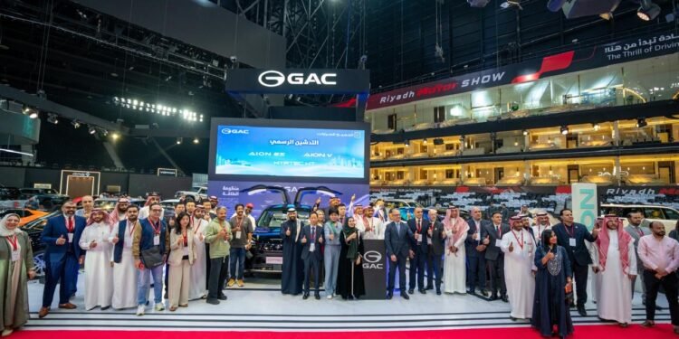 الجميح جي أيه سي تدشن علامتي AION وHYPTEC الكهربائيتين في السوق السعودي