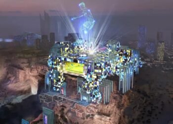 استاد الأمير محمد بن سلمان في القدية: أيقونة معمارية بارتفاع 200 متر تستعد لاستضافة كأس العالم 2034.