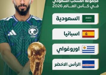 الأخضر في مجموعة نارية بكأس العالم 2026