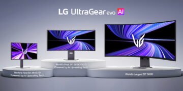 إل جي تكشف عن مجموعة شاشات ULTRAGEAR EVO التي توفر تجربة محسنة للألعاب بدقة 5Kمع أول تقنية ترقية بالذكاء الاصطناعي في العالم