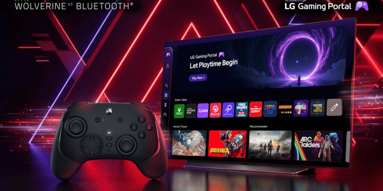 إل جي إلكترونيكس تُعلن عن برنامج اعتماد “مصمم لبوابة ألعاب إل جي” لأجهزة الكونترولر