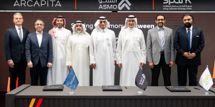 تعاون بين “أسمو “و”آركابيتا” لتطوير منشأة لوجستية متكاملة بمساحة 1.4 مليون متر مربع في مدينة الملك سلمان للطاقة