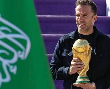 كأس العالم تصل الرياض .بداية جولتها العالمية الحماسية