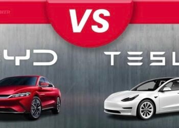 بي واي دي” تزيح “تسلا” عن عرش السيارات الكهربائية عالمياً ومبيعات الأخيرة تهبط للعام الثاني