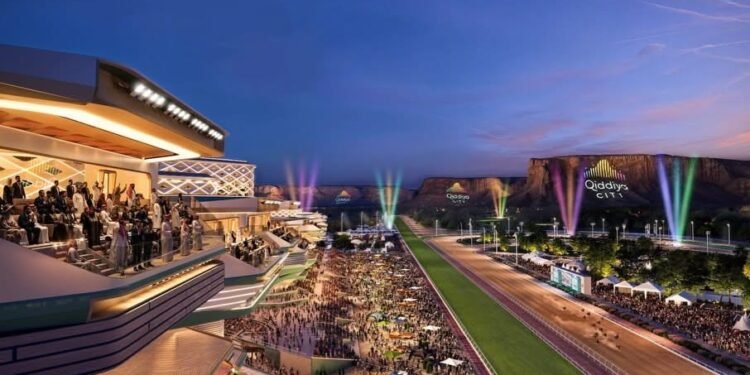 شركة القدية للاستثمار تكشف عن ميدان سباقات الخيل في مدينة القدية.. وجهة رياضية وترفيهية عالمية جديدة ضمن رؤية 2030