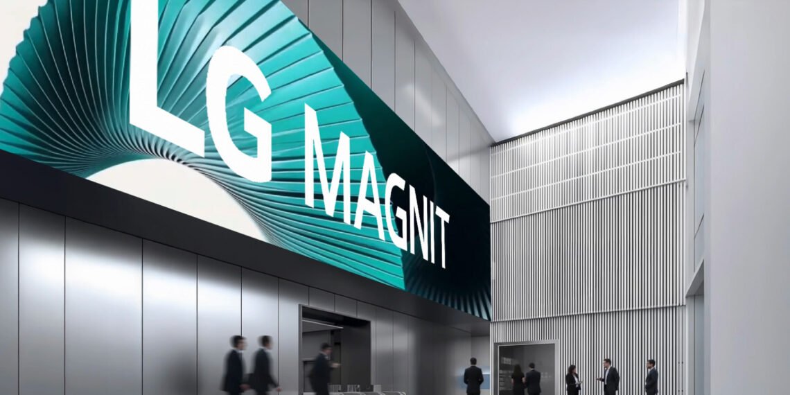 إل جي إلكترونيكس تكشف عن شاشة LG MAGNIT MICRO LED الجديدة في معرض أنظمة العرض المتكاملة الأوروبية ISE 2026