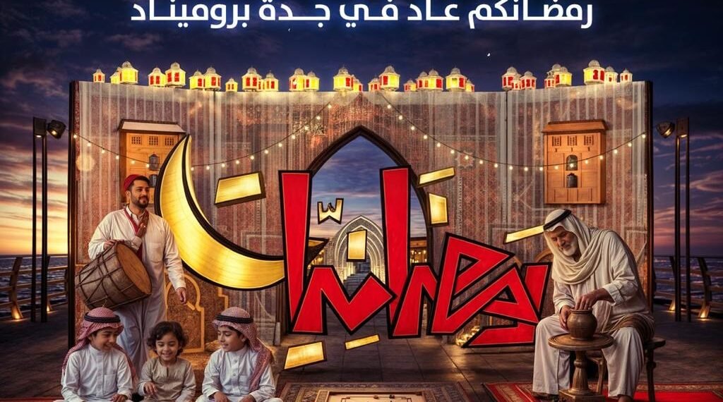 رمضانكم عاد… أجواء رمضانية في جدة بروميناد