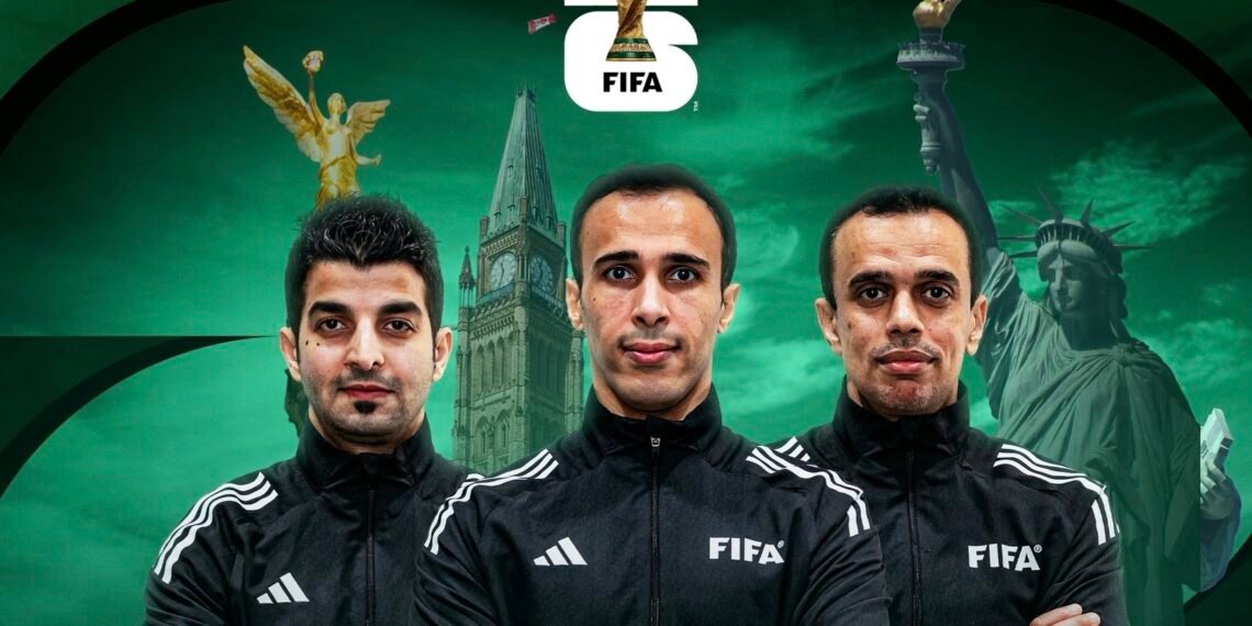 حكام سعوديون ضمن قائمة مونديال 2026