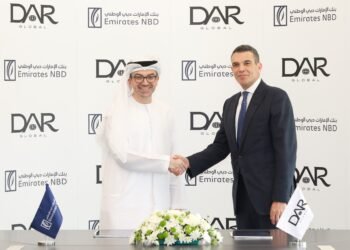 بنك الإمارات دبي الوطني يمول توسع “دار جلوبال” بقرض مشترك بـ250 مليون دولار