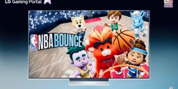 لعبة NBA BOUNCE تُضفي متعة كرة السلة المليئة بالتشويق على تلفزيونات وشاشات إل جي إلكترونيكس الذكية