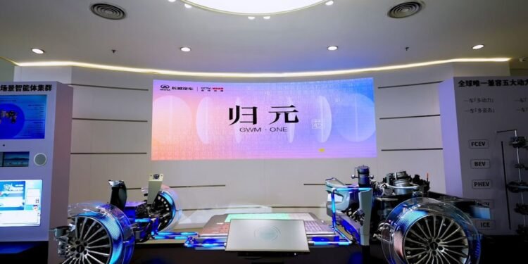 شركة جريت وول موتور GWM تكشف عن منصة GWM ONE S (Gui Yuan) الجديدة ومحرّك 4.0T V8 والمزيد في معرض بكين للسيارات 2026