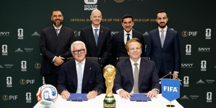 صندوق الاستثمارات العامة داعماً رسمياً لبطولة كأس العالم FIFA 2026™️
