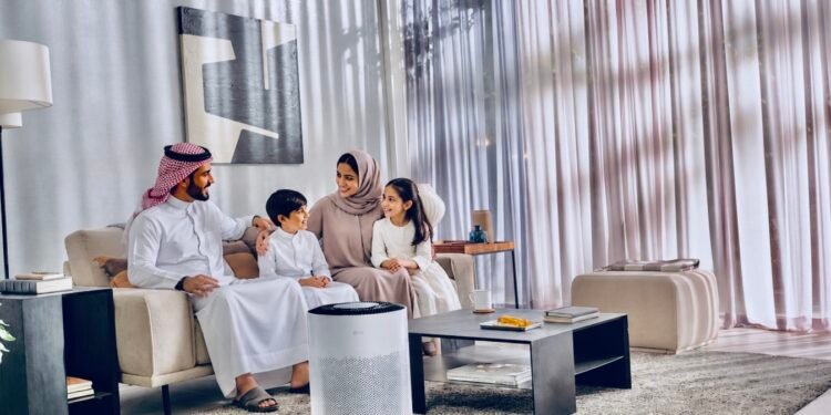أجهزة تنقية الهواء من إل جي توفر هواءً نقياً ومنعشاً للمنازل السعودية
