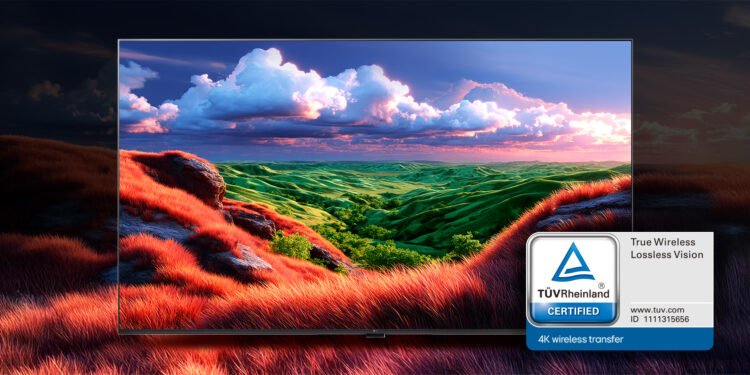تلفزيونات إل جي إلكترونيكس اللاسلكية هي الأولى في العالم التي تحصل على شهادة TRUE WIRELESS LOSSLESS VISION