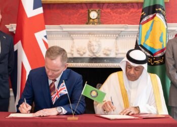 مجلس التعاون وبريطانيا يختتمان مفاوضات التجارة الحرة ببيان ختامي.