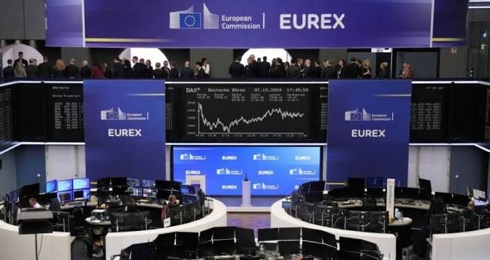 الأسهم الاوربية في اعلى مستوياتها منذ شهرين