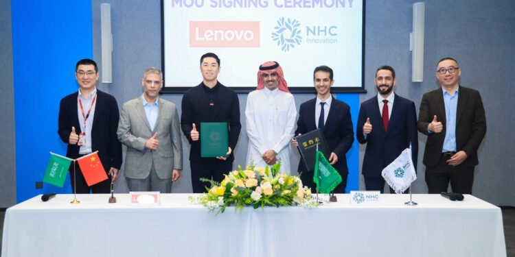 لينوفو و NHC Innovation توقعان مذكرة تفاهم لتعزيز حلول الذكاء الاصطناعي والبنية التحتية الرقمية في قطاع الإسكان بالمملكة العربية السعودية