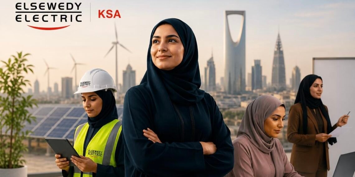 السويدي إليكتريك تعزز تمكين المرأة السعودية وتوسع حضورها في بيئة العمل