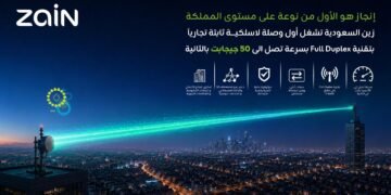 إنجاز تقني.. “زين السعودية” تطلق أول وصلة Full Duplex تجارياً بسعة 50 جيجابت/ثانية