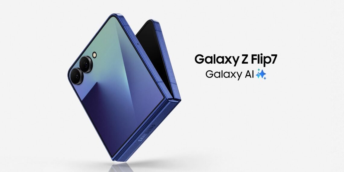 هاتف Samsung Galaxy Z Flip 7 يعيد تعريف التصميم العصري: أناقة متناهية وحجم مدمج يمنح الراحة الكاملة دون المساومة على مساحة الشاشة