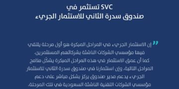 السعودية للاستثمار الجريء تستثمر في صندوق سدرة الثاني للاستثمار الجريء