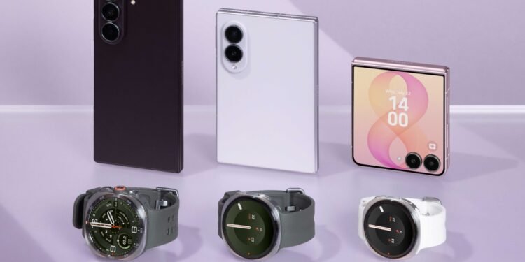 سامسونج تطلق عالمياً هواتف Galaxy Z Fold8 Ultra وFold8 وFlip8 وساعتي Watch Ultra2