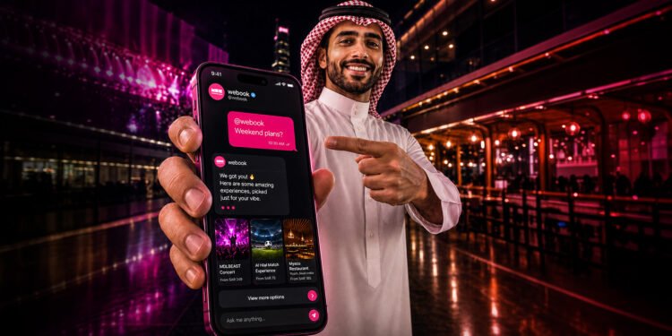 ويبوك تطلق مساعد الحجز بالذكاء الاصطناعي عبر إكس وإنستغرام وواتساب و تطبيقها
