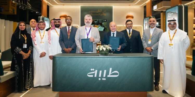 طيبة” تبرم شراكات و تستعرض رؤيتها لمستقبل الضيافة السعودية خلال “سوق السفر العالمي سبوتلايت الرياض”