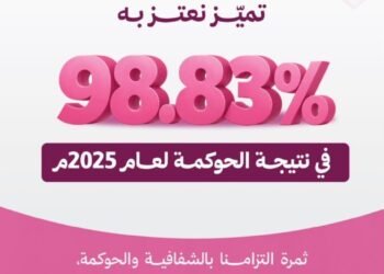 جمعية زهرة تحقق 98.83% في معايير الحوكمة لعام 2025
