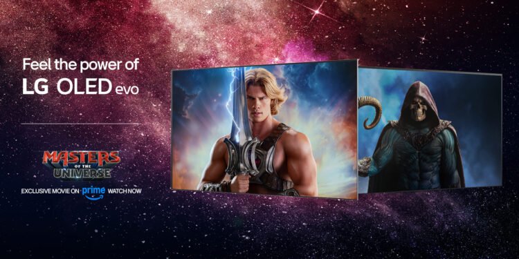 تعاون إل جي إلكترونيكس مع Prime Video لتقديم عرض منزلي مميز لفيلم MASTERS OF THE UNIVERSE