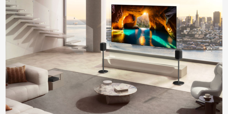“إل جي” تُطلق تلفزيون OLED EVO W6 WALLPAPER فائق الأناقة والخالي من الكابلات
