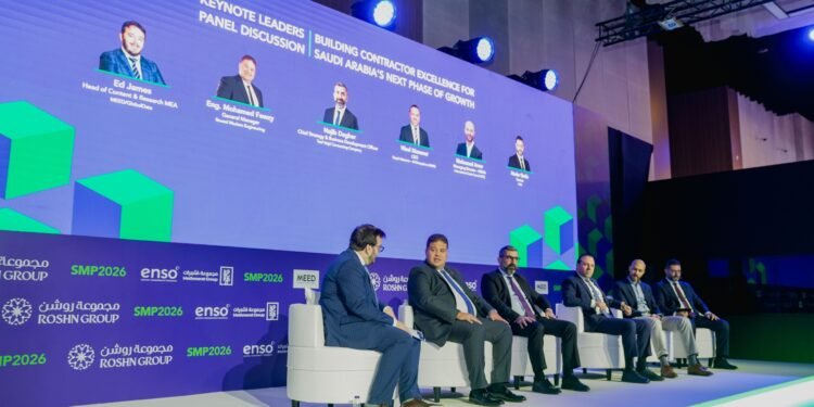 رواد الهندسة الحديثة تعزز حضورها كراعي رسمي في قمة المشاريع العملاقة 2026
