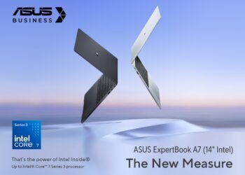 أسوس تكشف عن ExpertBook A7 بشاشة OLED 3K وبطارية تدوم 26 ساعة